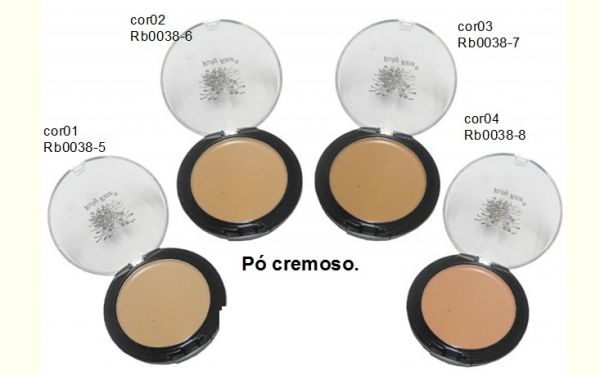 Pó cremoso