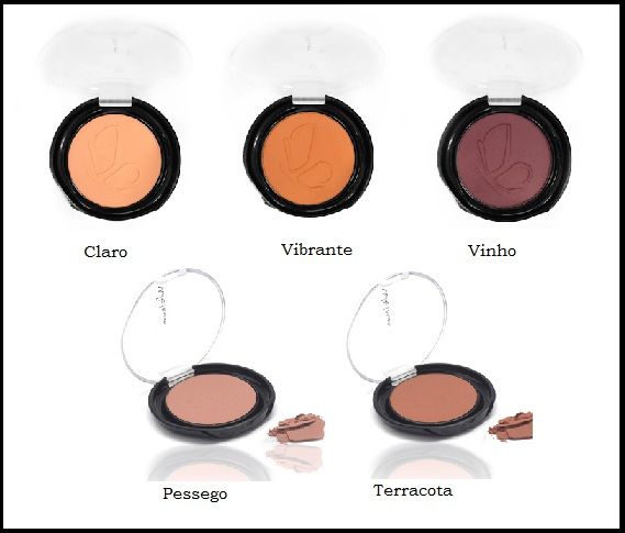 Blush compacto